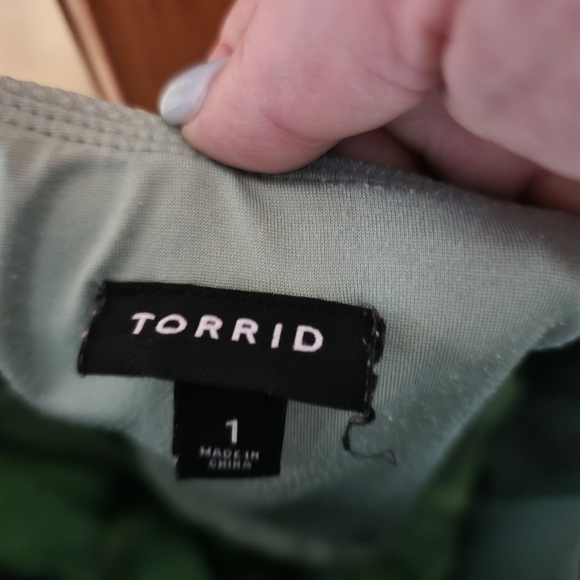 Torrid mint green dress - Picture 6 of 6